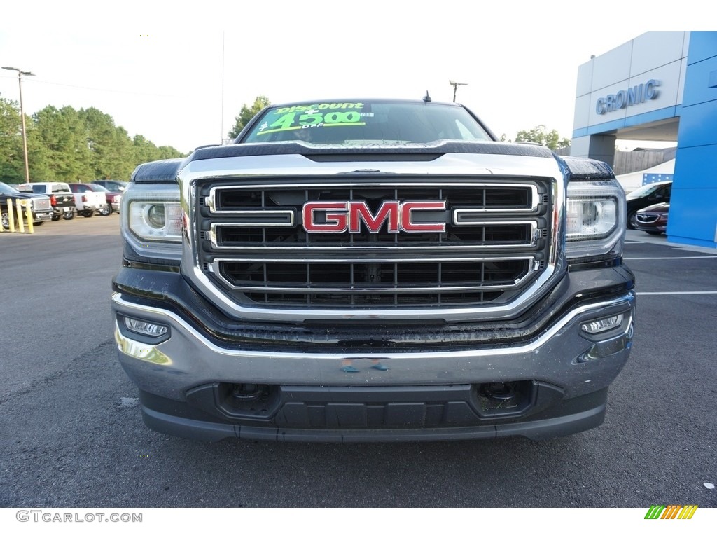 2018 Sierra 1500 SLE Crew Cab 4WD - Onyx Black / Jet Black photo #2