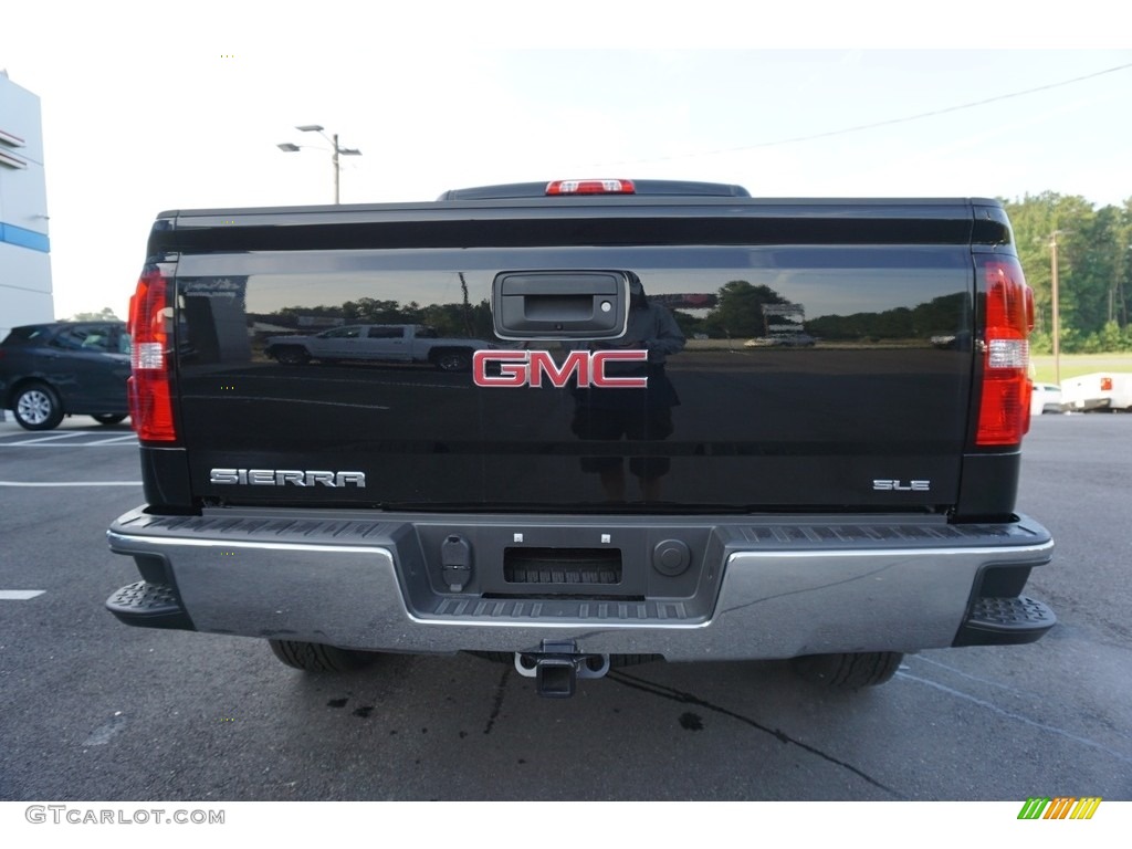 2018 Sierra 1500 SLE Crew Cab 4WD - Onyx Black / Jet Black photo #13