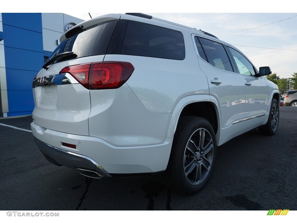 2019 Acadia Denali - White Frost Tricoat / Cocoa/Shale photo #12