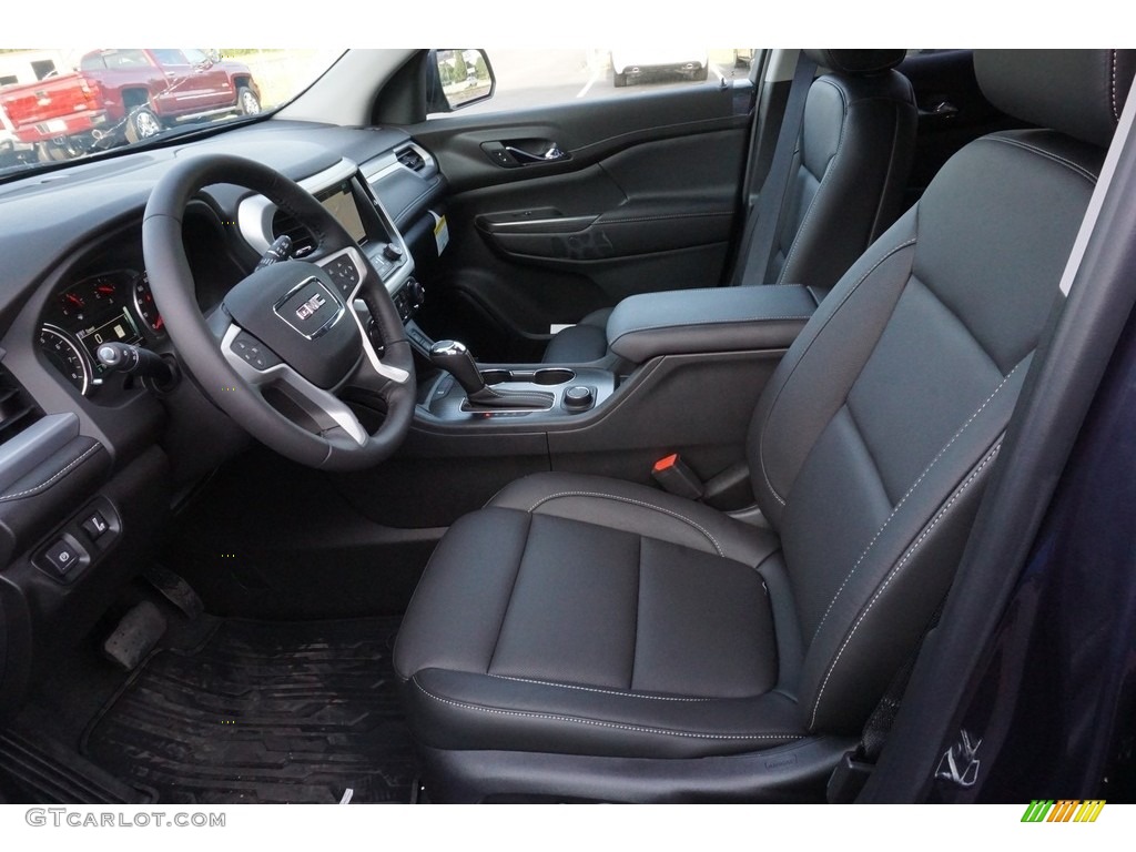 Jet Black Interior 2019 GMC Acadia SLT Photo #128860428