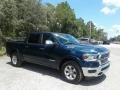 2019 Patriot Blue Pearl Ram 1500 Laramie Crew Cab  photo #7