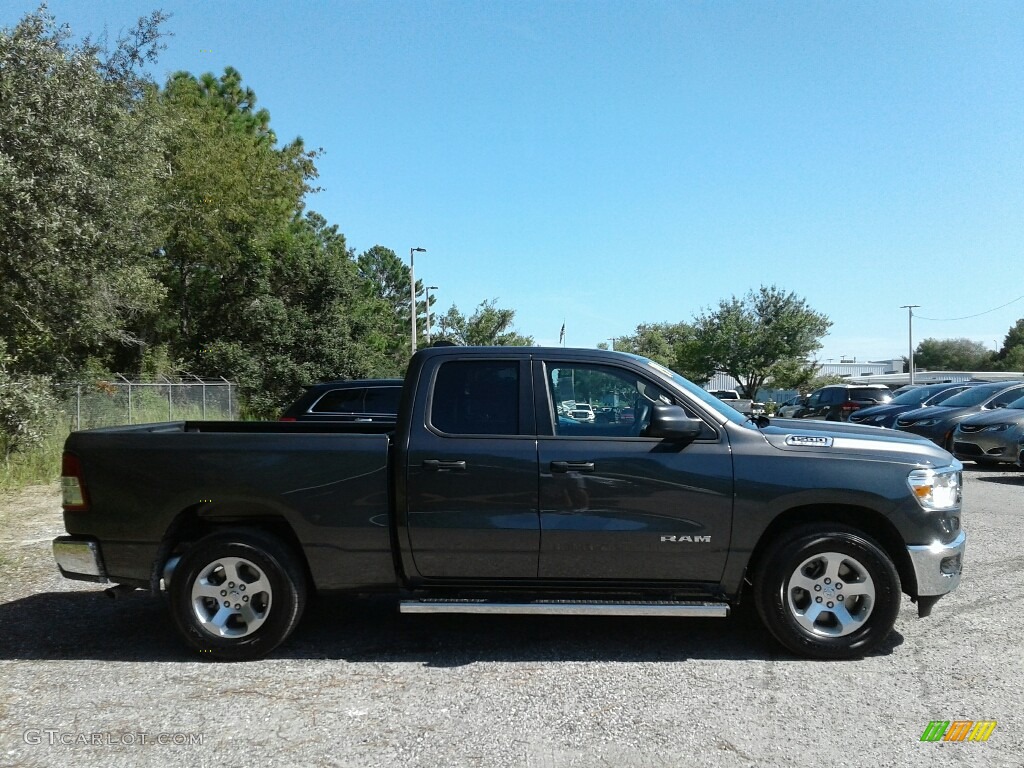 2019 1500 Tradesman Quad Cab - Granite Crystal Metallic / Black photo #6