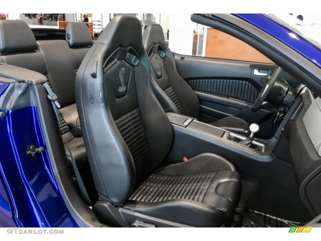 2014 Mustang Shelby GT500 Convertible - Deep Impact Blue / Shelby Charcoal Black/Black Accents photo #6