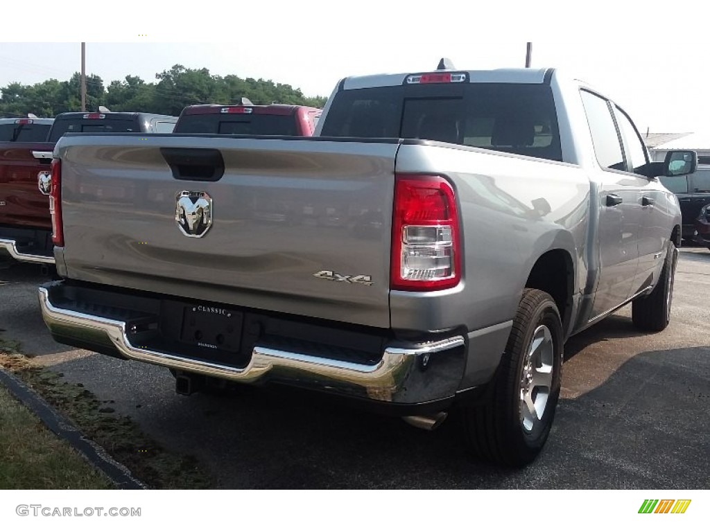 2019 1500 Tradesman Crew Cab 4x4 - Billett Silver Metallic / Black photo #2