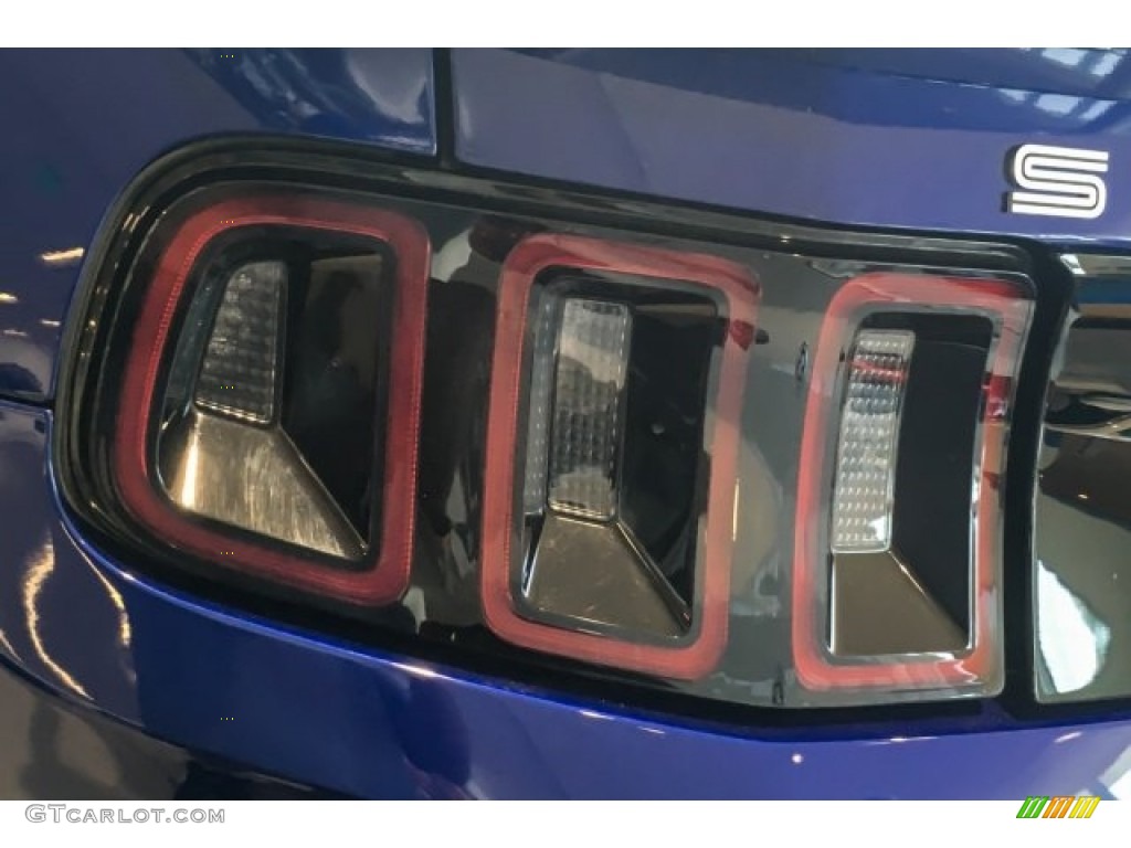 2014 Mustang Shelby GT500 Convertible - Deep Impact Blue / Shelby Charcoal Black/Black Accents photo #21