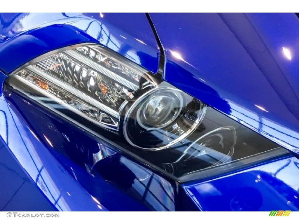 2014 Mustang Shelby GT500 Convertible - Deep Impact Blue / Shelby Charcoal Black/Black Accents photo #27