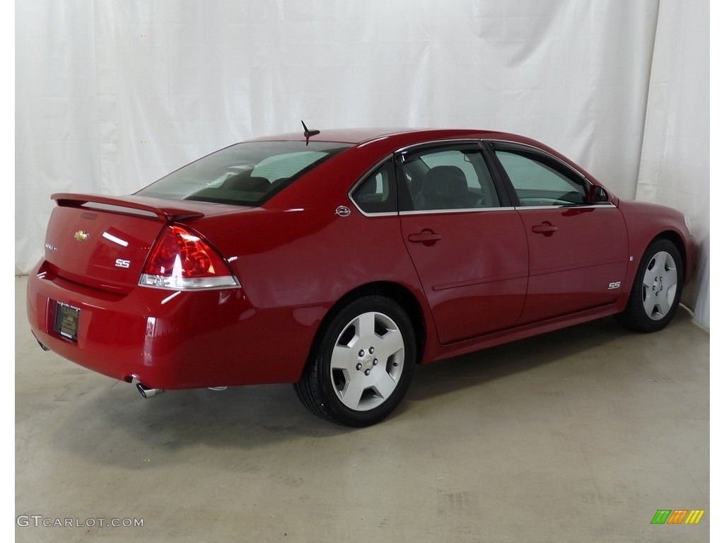 2008 Impala SS - Precision Red / Ebony Black photo #2