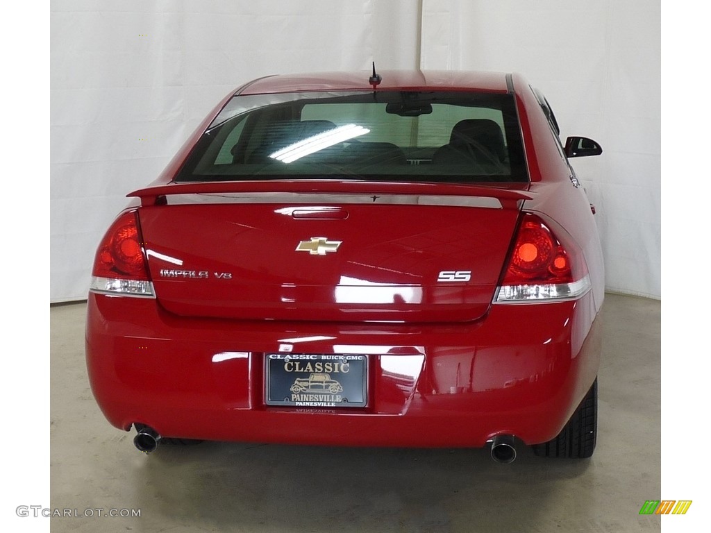2008 Impala SS - Precision Red / Ebony Black photo #3