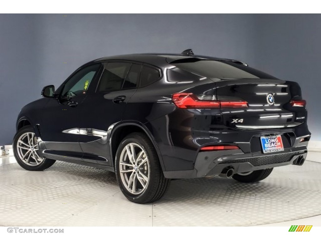 2019 X4 xDrive30i - Carbon Black Metallic / Tacora Red photo #2