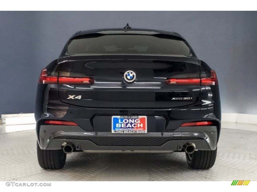 2019 X4 xDrive30i - Carbon Black Metallic / Tacora Red photo #3