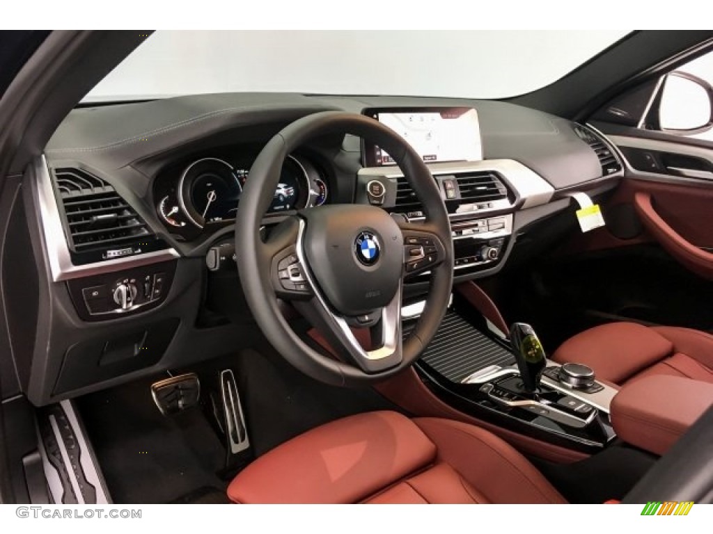Tacora Red Interior 2019 BMW X4 xDrive30i Photo #128863017