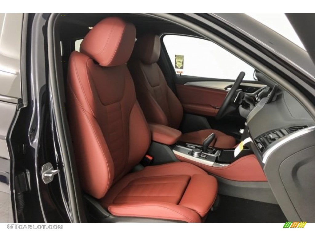 2019 X4 xDrive30i - Carbon Black Metallic / Tacora Red photo #5