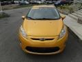 2011 Yellow Blaze Metallic Tri-Coat Ford Fiesta SES Hatchback  photo #5