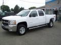 2009 Summit White Chevrolet Silverado 2500HD LTZ Crew Cab 4x4  photo #59