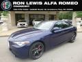 Montecarlo Blue Metallic 2018 Alfa Romeo Giulia Ti AWD