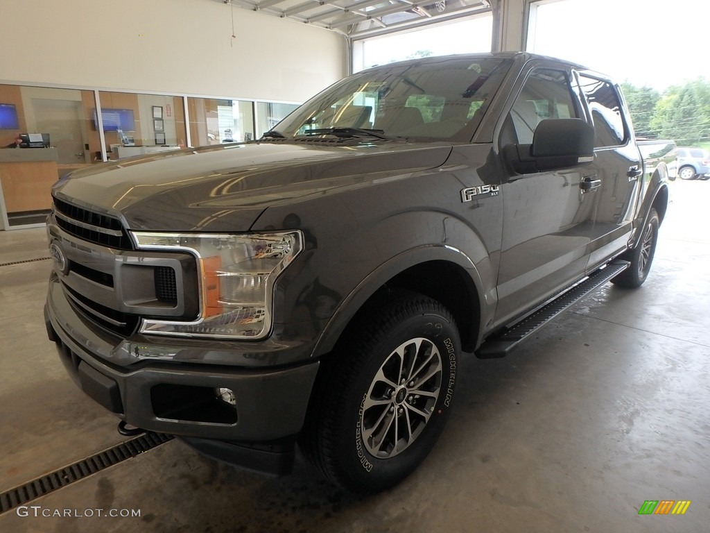 2018 F150 XLT SuperCrew 4x4 - Lead Foot / Black photo #4