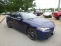 Montecarlo Blue Metallic 2018 Alfa Romeo Giulia Ti AWD Exterior
