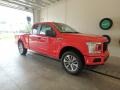 2018 Race Red Ford F150 STX SuperCab 4x4  photo #1
