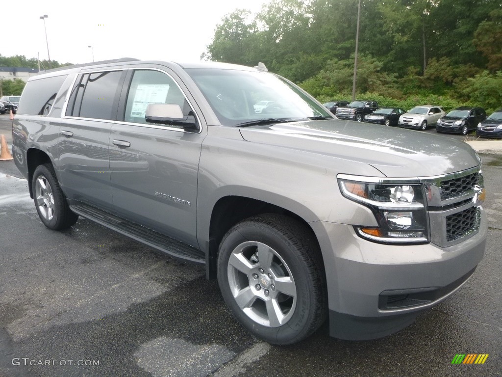 Pepperdust Metallic 2018 Chevrolet Suburban LS 4WD Exterior Photo #128868931