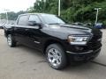 2019 Diamond Black Crystal Pearl Ram 1500 Big Horn Crew Cab 4x4  photo #7