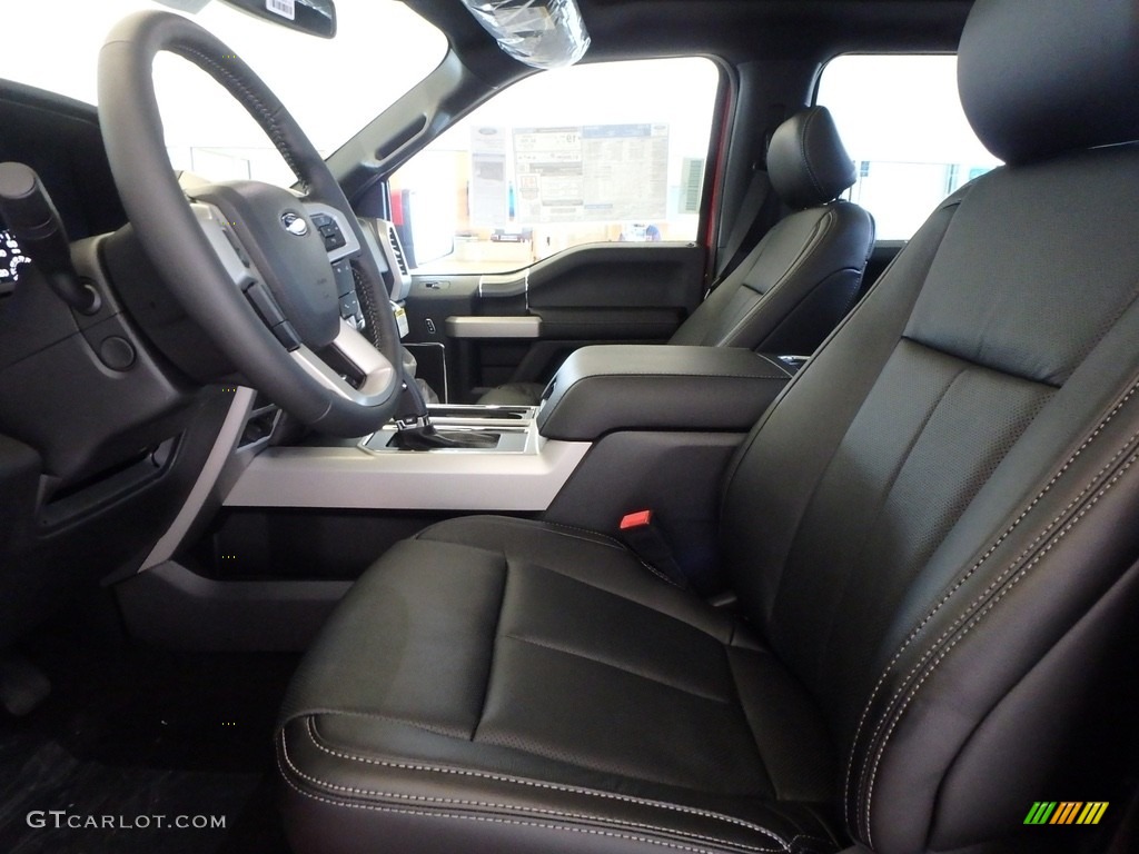2018 F150 Lariat SuperCrew 4x4 - Race Red / Black photo #6