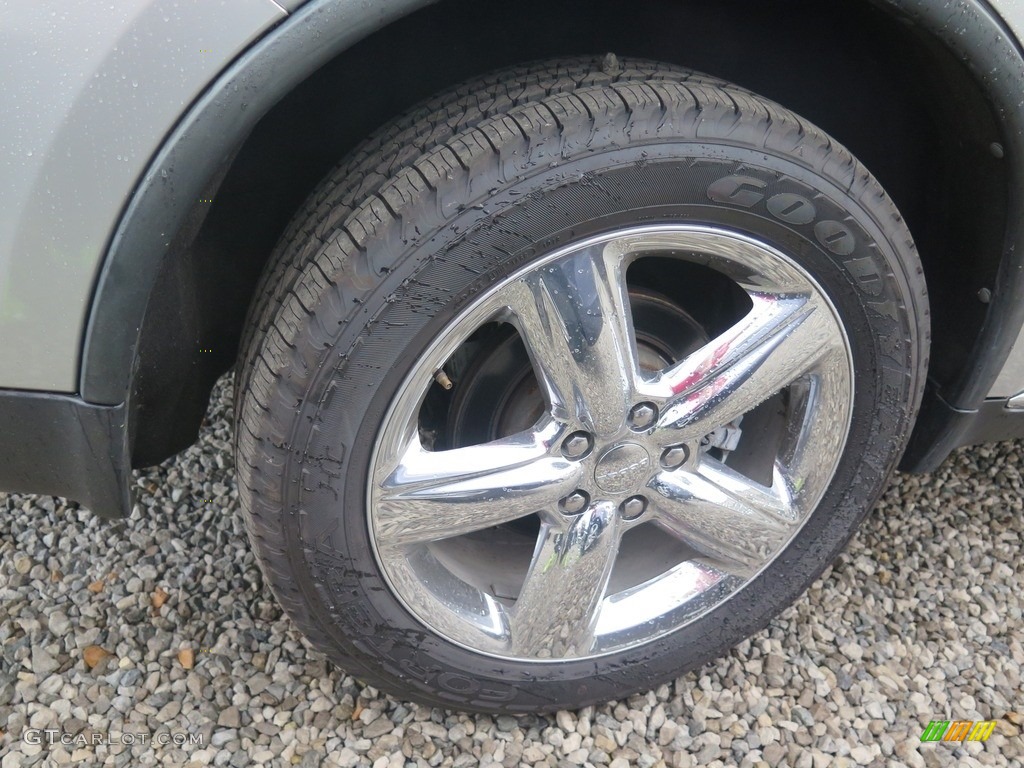 2011 Durango Citadel 4x4 - Bright Silver Metallic / Black/Tan photo #22