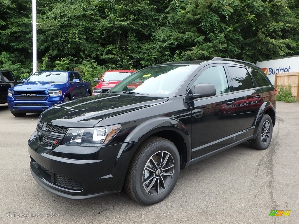 Pitch Black 2018 Dodge Journey SE AWD Exterior Photo #128870659