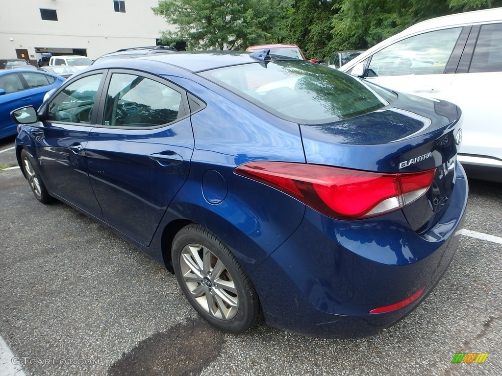 2016 Elantra SE - Blue / Gray photo #2