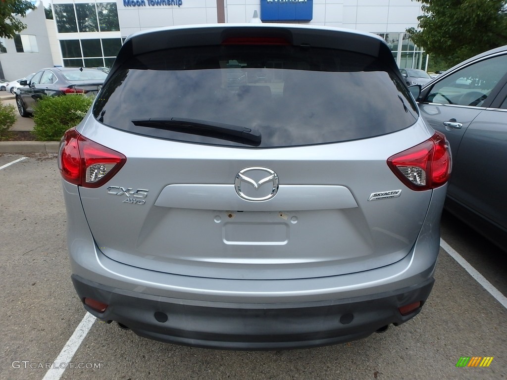 2016 CX-5 Grand Touring AWD - Sonic Silver Metallic / Black photo #3