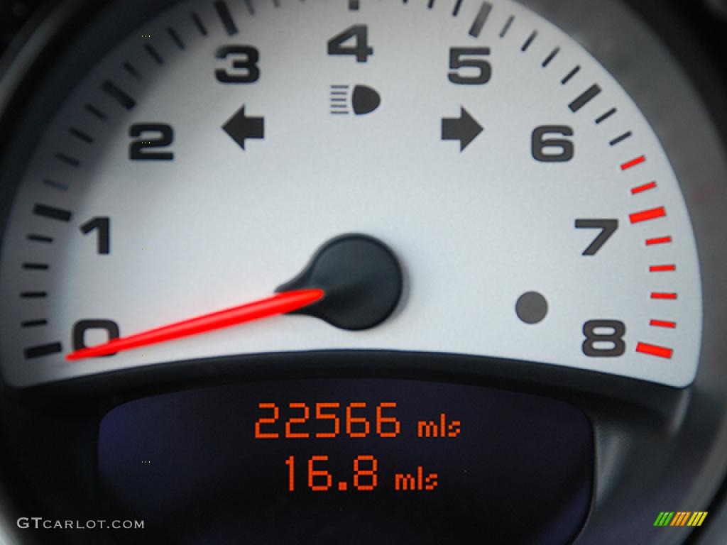 2003 911 Turbo Coupe - Arctic Silver Metallic / Black photo #9