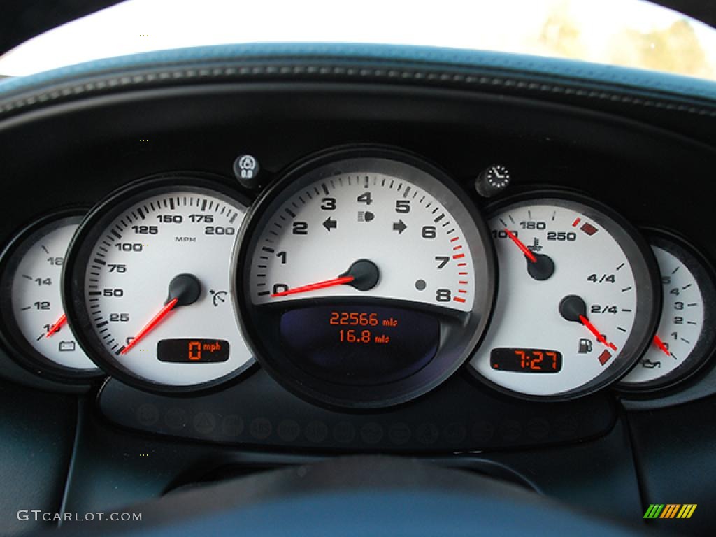 2003 911 Turbo Coupe - Arctic Silver Metallic / Black photo #10