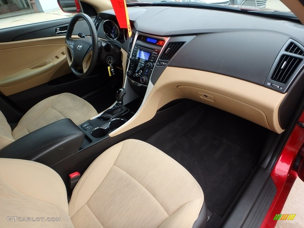 2013 Sonata GLS - Venetian Red Pearl / Camel photo #11