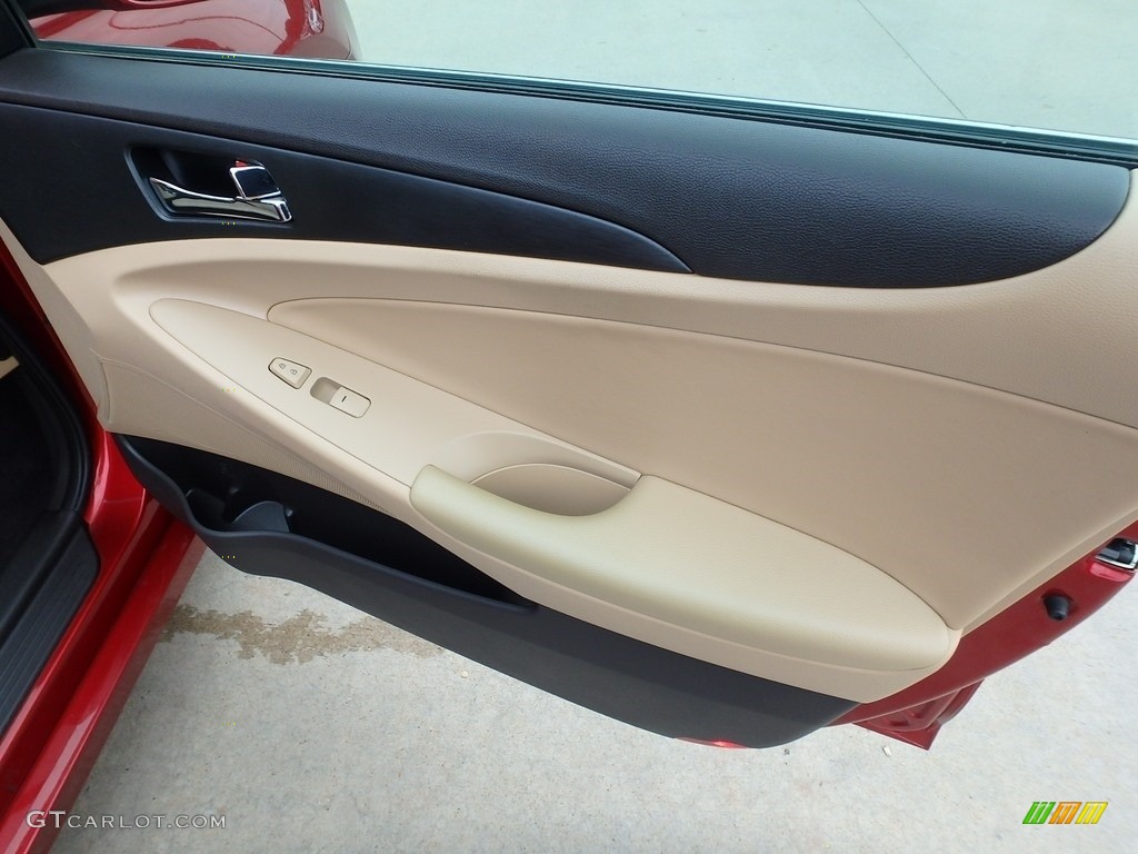 2013 Sonata GLS - Venetian Red Pearl / Camel photo #12