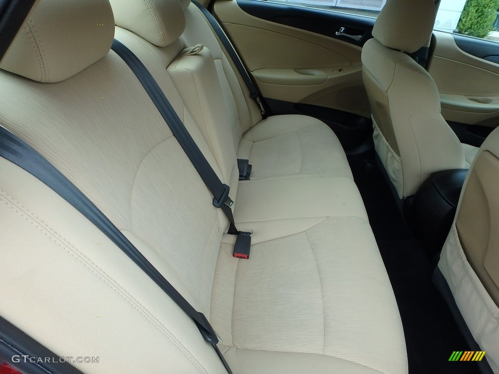 2013 Sonata GLS - Venetian Red Pearl / Camel photo #13