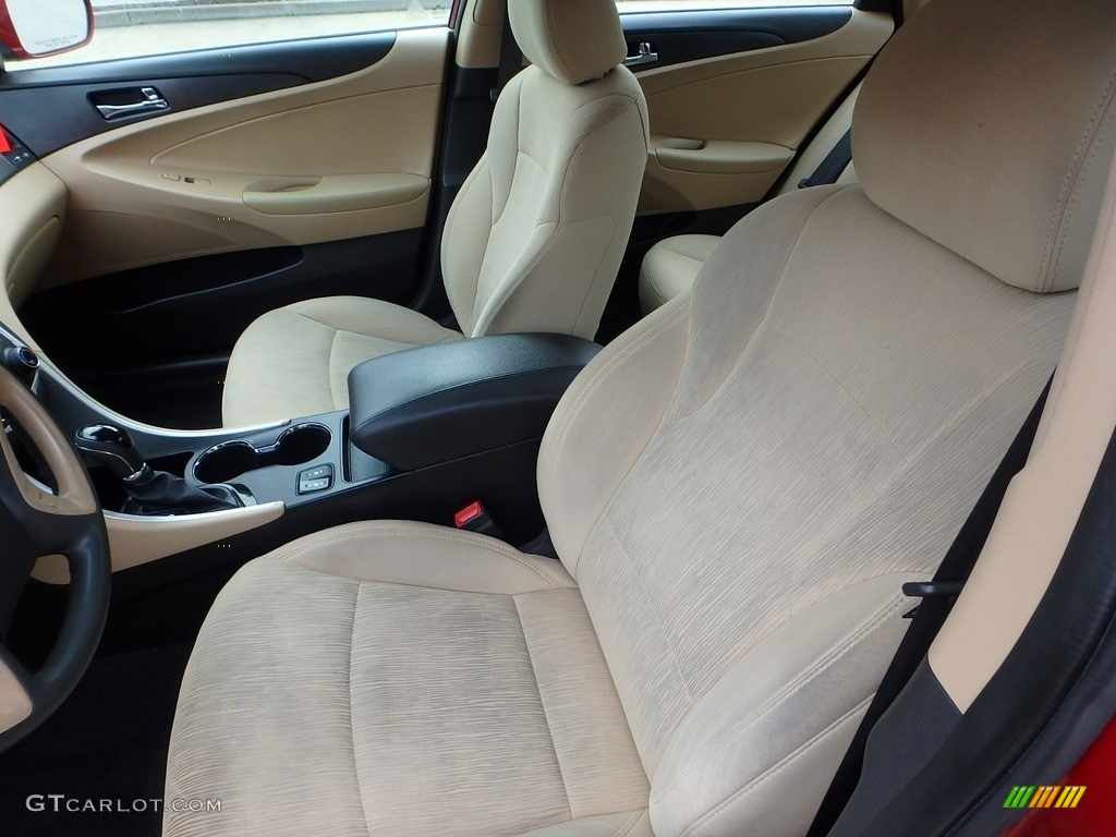 2013 Sonata GLS - Venetian Red Pearl / Camel photo #15