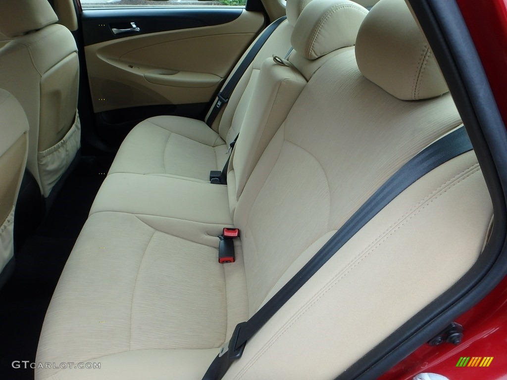 2013 Sonata GLS - Venetian Red Pearl / Camel photo #16