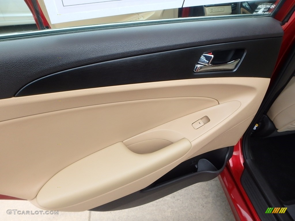 2013 Sonata GLS - Venetian Red Pearl / Camel photo #18