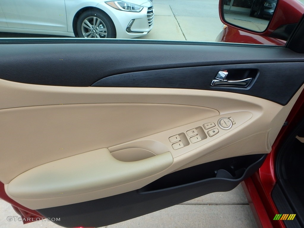 2013 Sonata GLS - Venetian Red Pearl / Camel photo #19