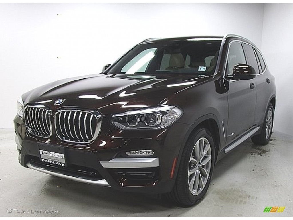 2018 X3 xDrive30i - Terra Brown Metallic / Canberra Beige/Black photo #1