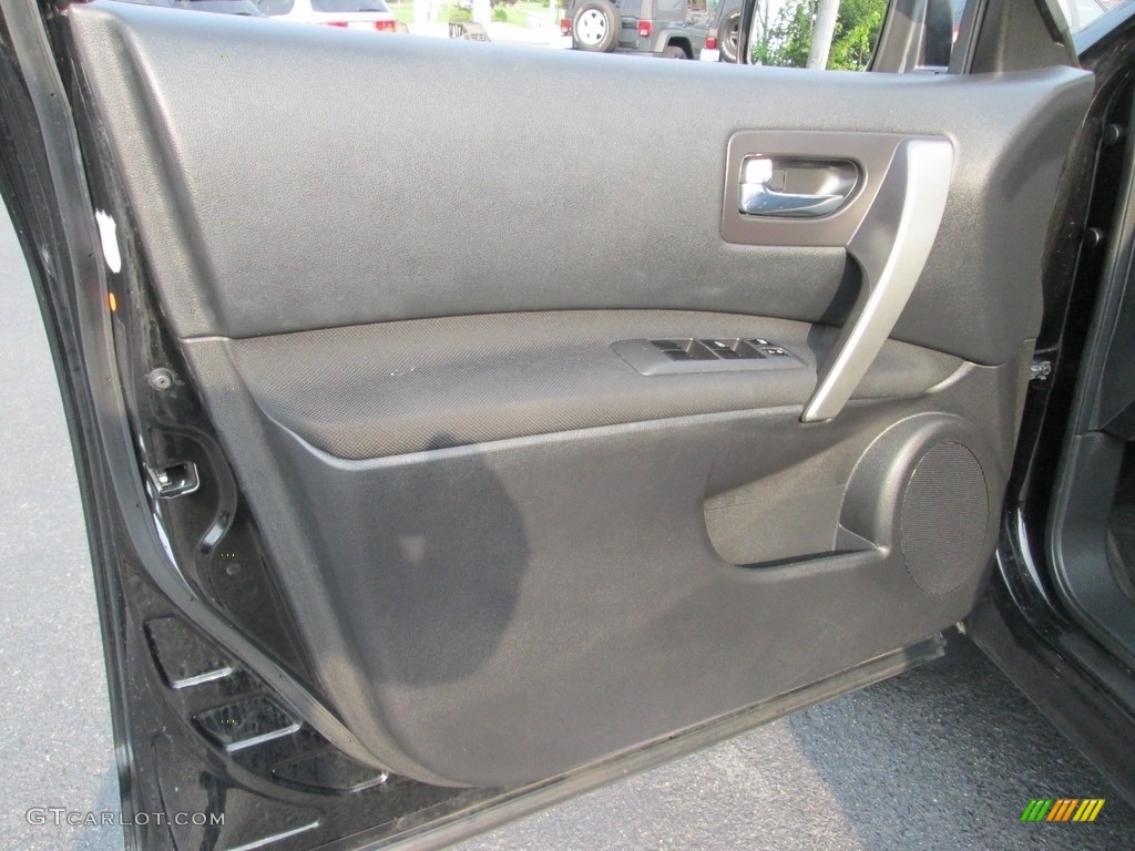 2010 Rogue S AWD - Wicked Black / Black photo #13