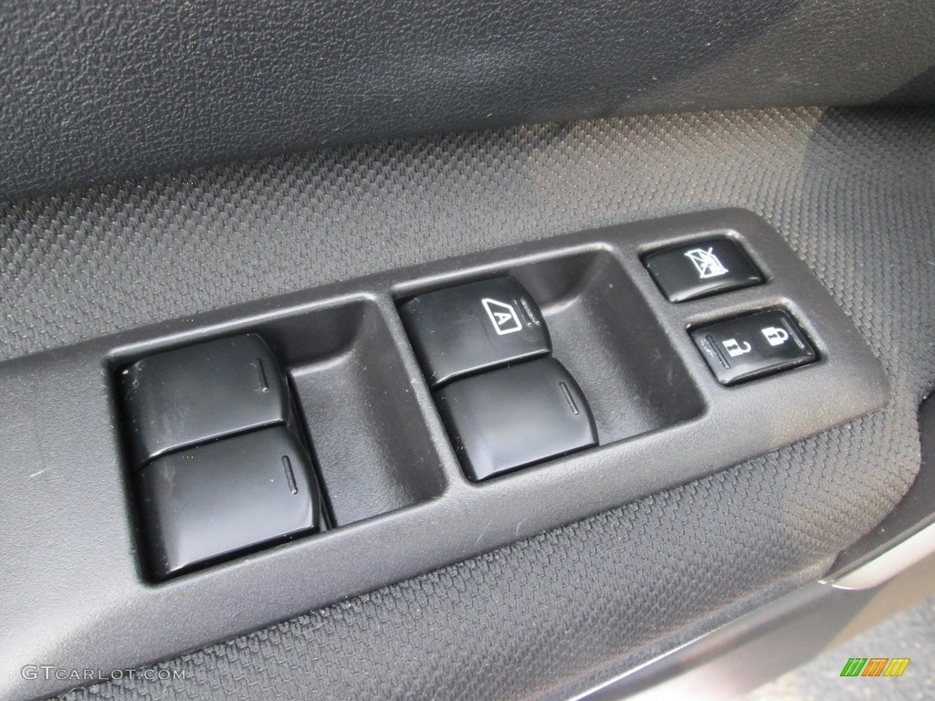 2010 Rogue S AWD - Wicked Black / Black photo #14