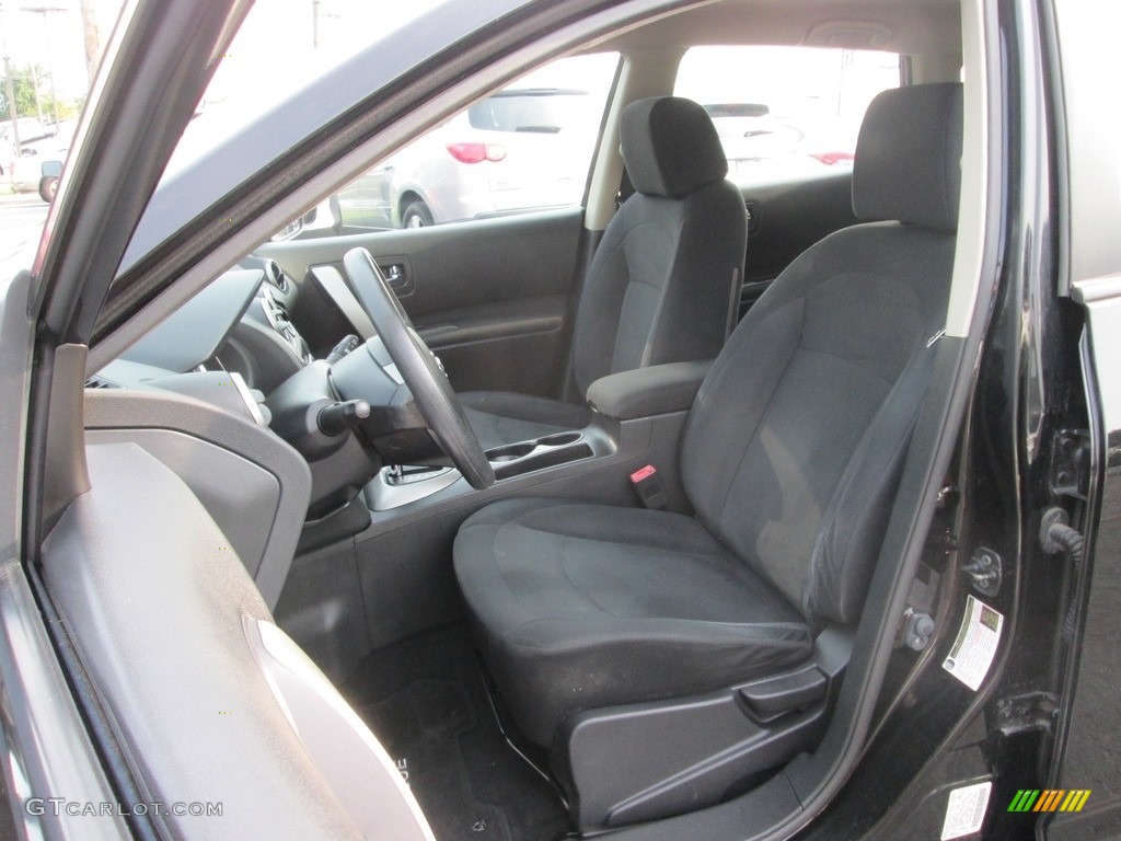 2010 Rogue S AWD - Wicked Black / Black photo #15