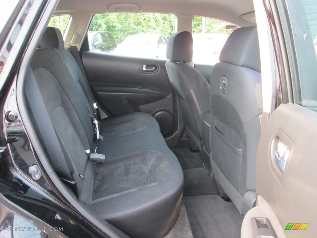 2010 Rogue S AWD - Wicked Black / Black photo #18