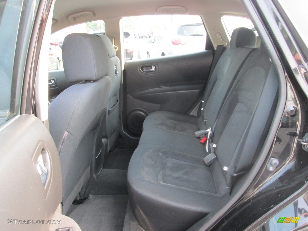 2010 Rogue S AWD - Wicked Black / Black photo #20