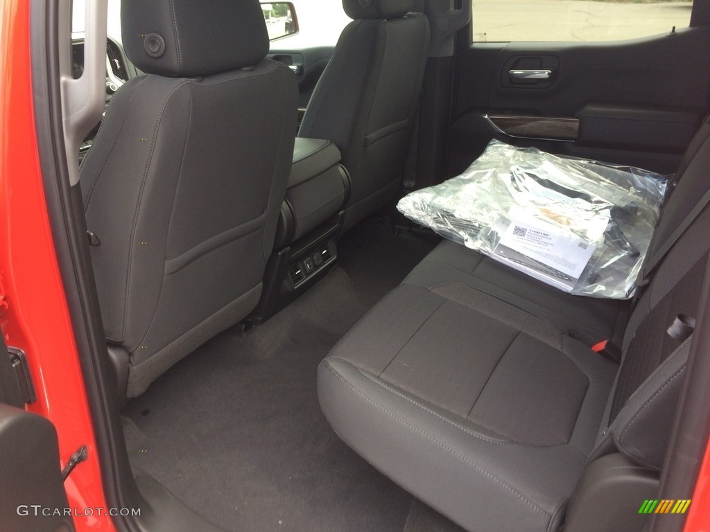 Jet Black Interior 2019 Chevrolet Silverado 1500 RST Crew Cab 4WD Photo #128875119