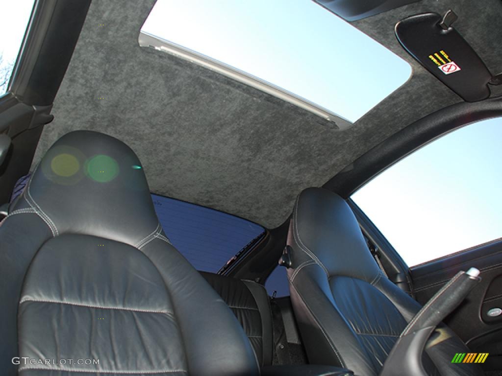 2003 911 Turbo Coupe - Arctic Silver Metallic / Black photo #20