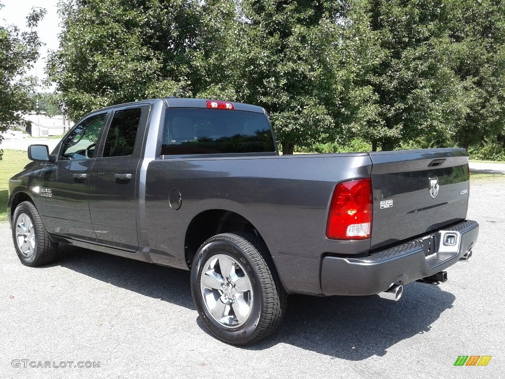 2018 1500 Express Quad Cab 4x4 - Granite Crystal Metallic / Black/Diesel Gray photo #8