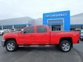 Victory Red - Silverado 2500HD LTZ Crew Cab 4x4 Photo No. 3