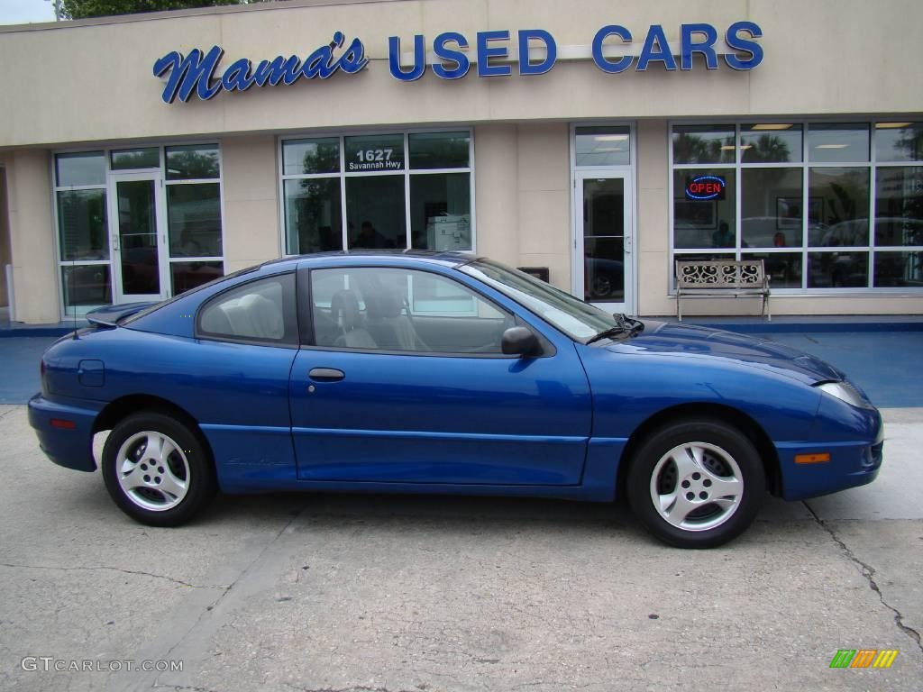 Electric Blue Metallic Pontiac Sunfire