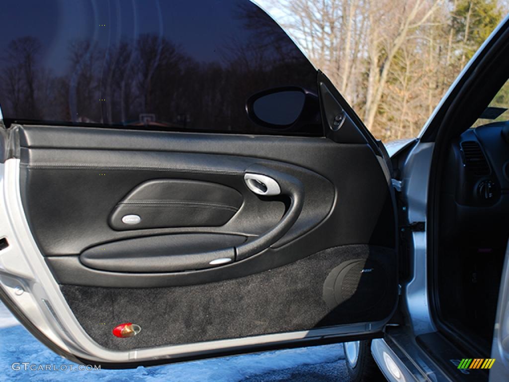 2003 911 Turbo Coupe - Arctic Silver Metallic / Black photo #24